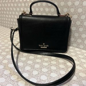 Kate Spade Leather Black Maisie Crossbody Bag